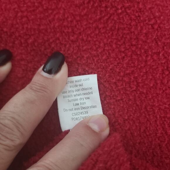 Champion University of Arkansas Razorbacks women fullzip hoodie red Size Medium - Picture 7 of 12